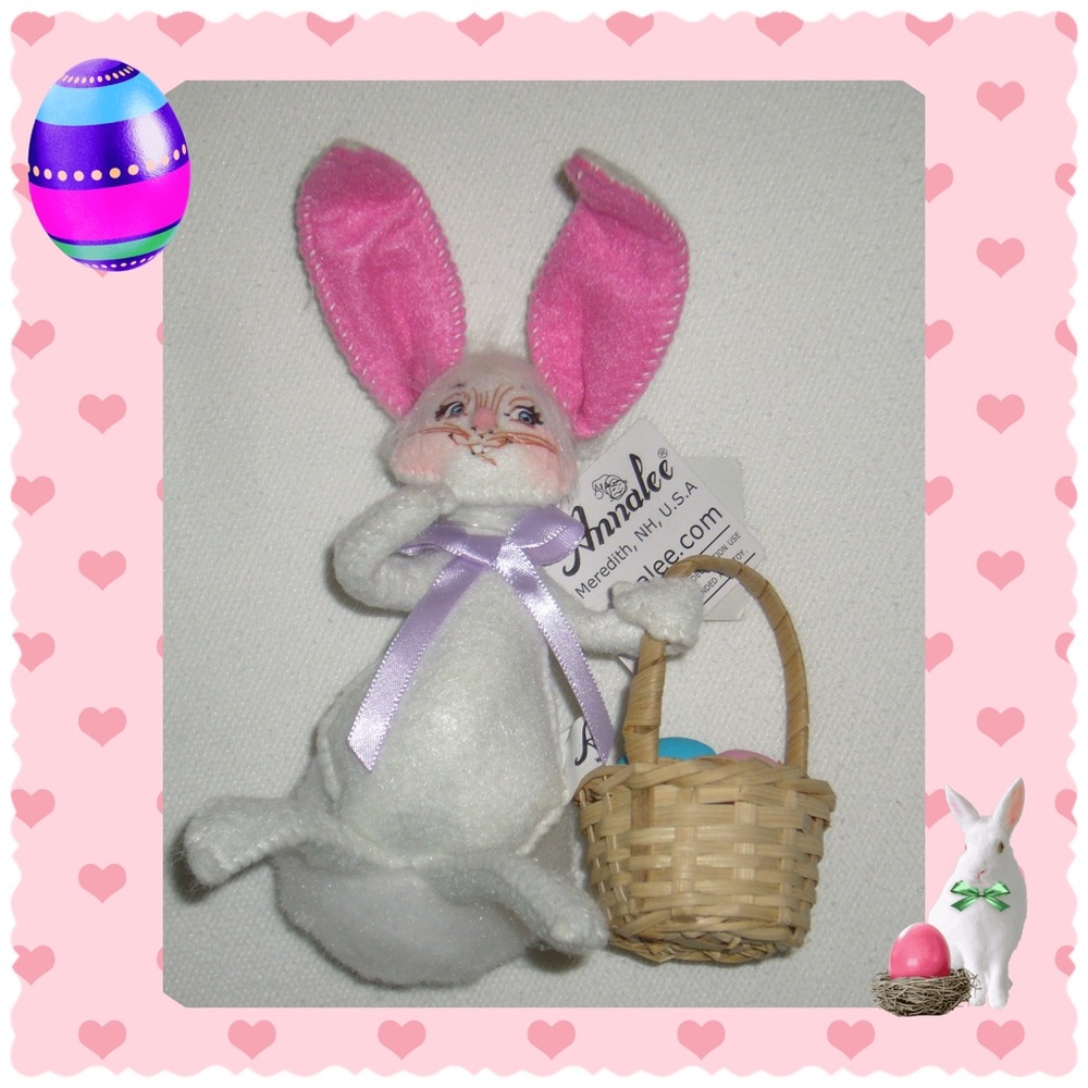 Annalee- 210619 Easter Bunny With Basket new